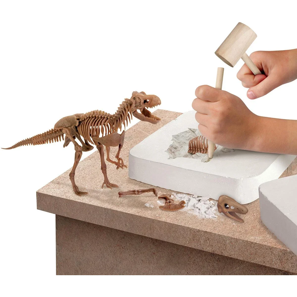 Discovery Mindblow - Dinosaurier graben " " 3D Puzzle - Grabungsset - Archäologie - 5