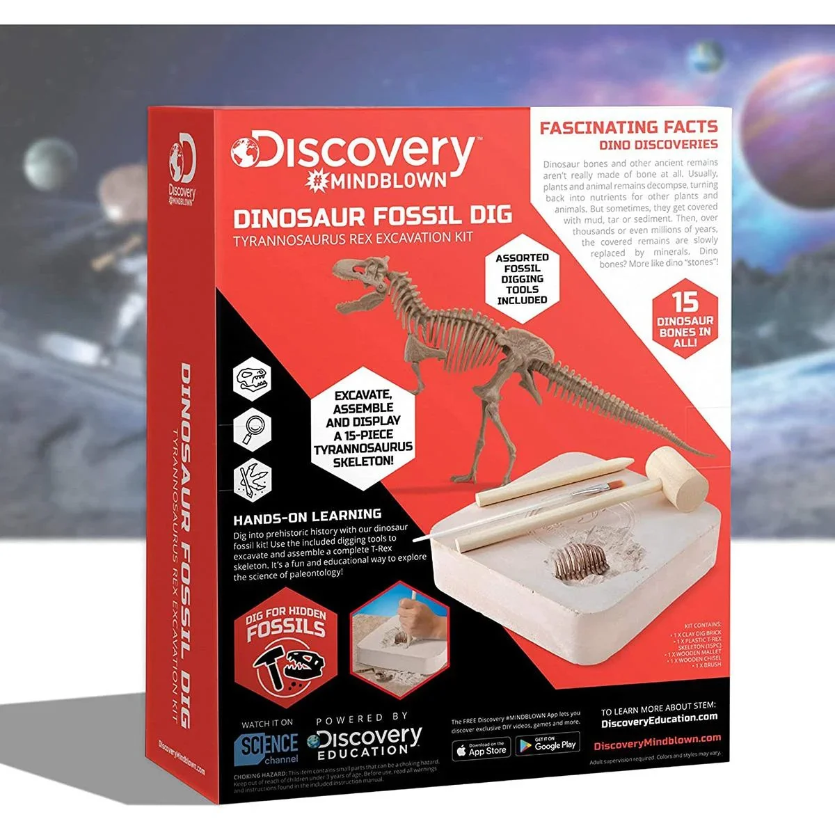 Discovery Mindblow - Dinosaurier graben " " 3D Puzzle - Grabungsset - Archäologie - 8