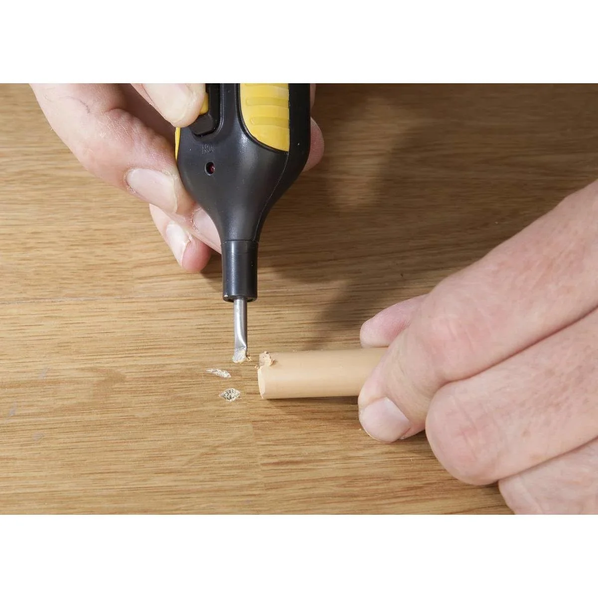 Reparaturset für Laminat + Satz mit 11 Farben Hartwachsstangen - 0