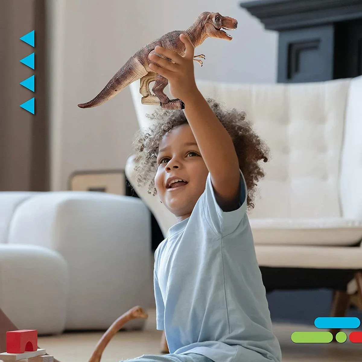 Discovery Kids RC T-Rex Dinosaurier beweglicher und laufender Dinosaurier mit Sound und beweglichem Mund - 8