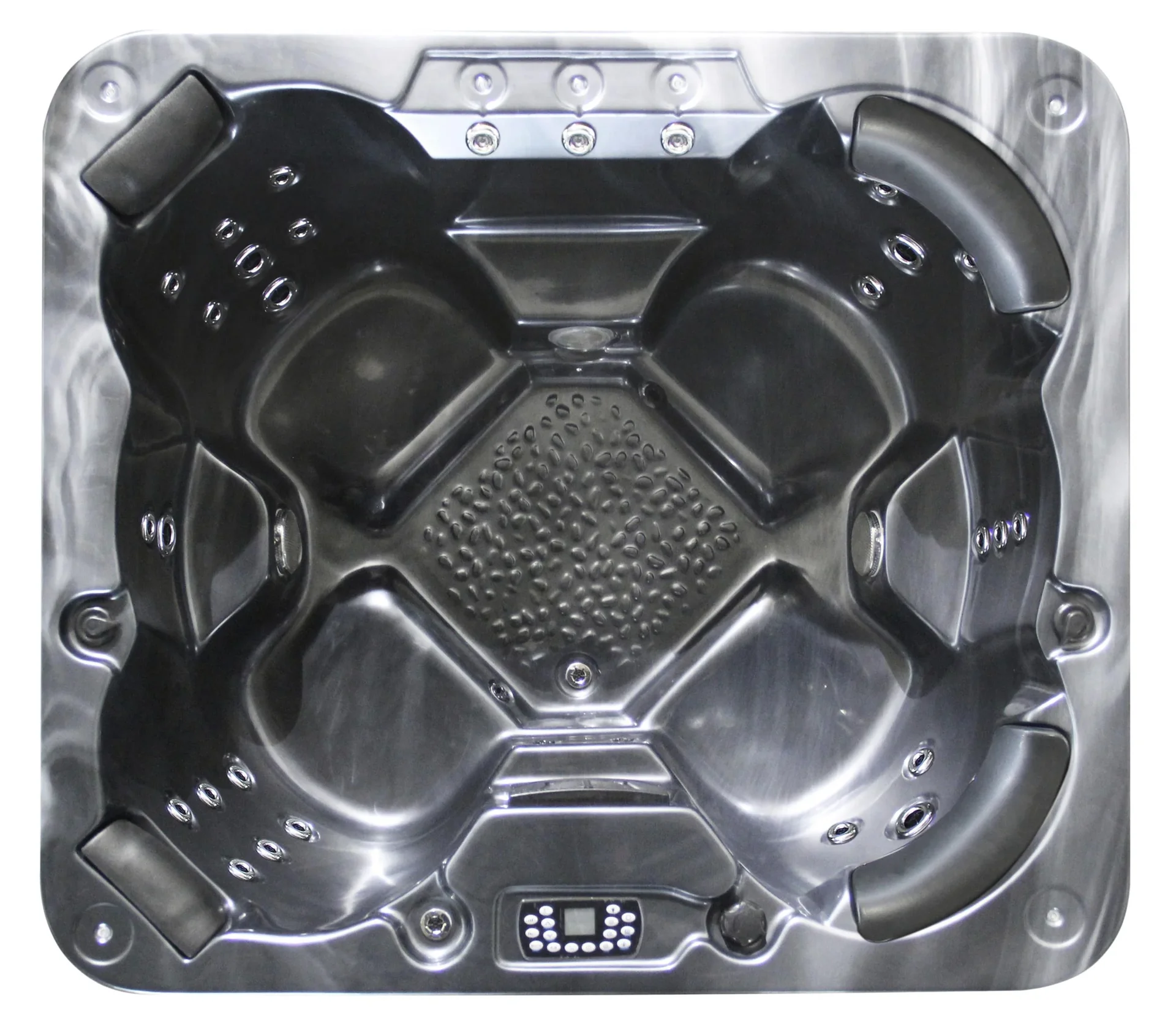 Whirlpool - Flores schwarz - 1