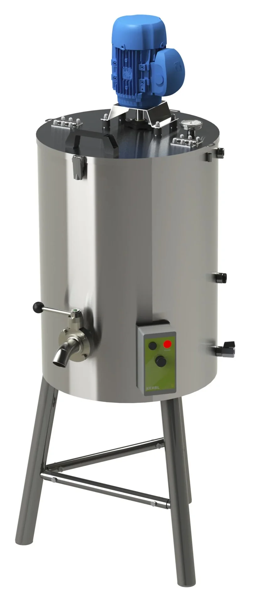 Milcherwärmer MilkPot 50 inklusive Deckel, 50 l Edelstahl - 10