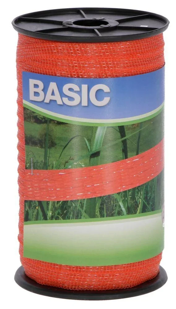 Weidezaunband Basic Line, 200 m, 10 mm, orange - 0