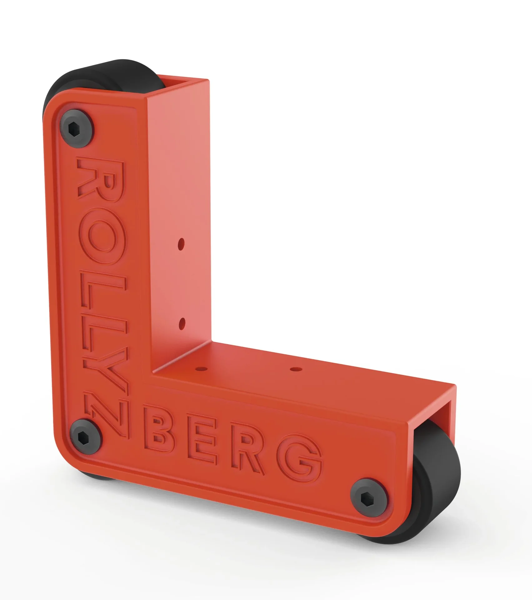 Transportrollen 2er Set rot - 1