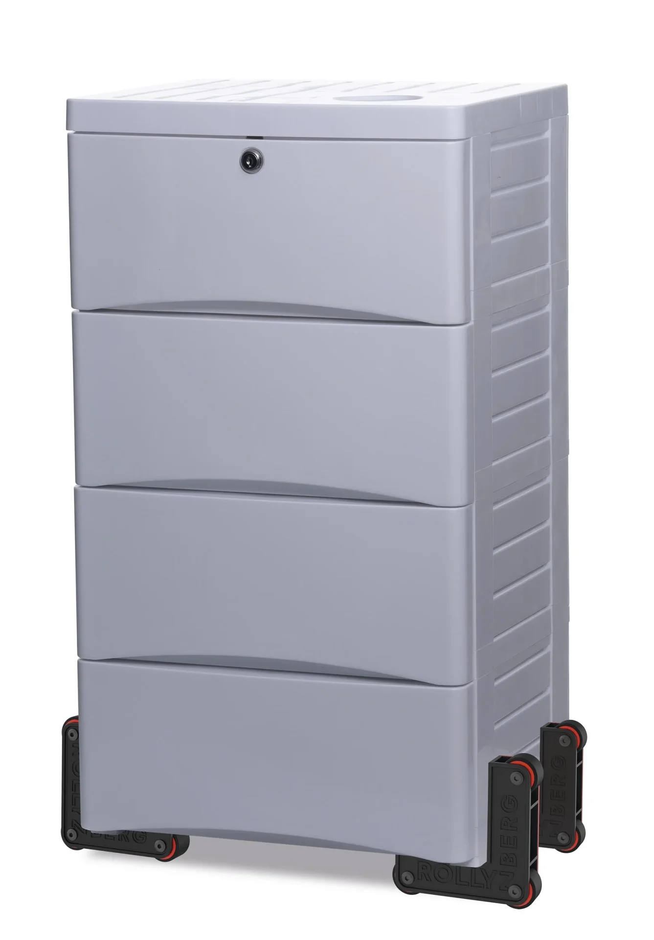 Transportrollen 2er Set rot - 8