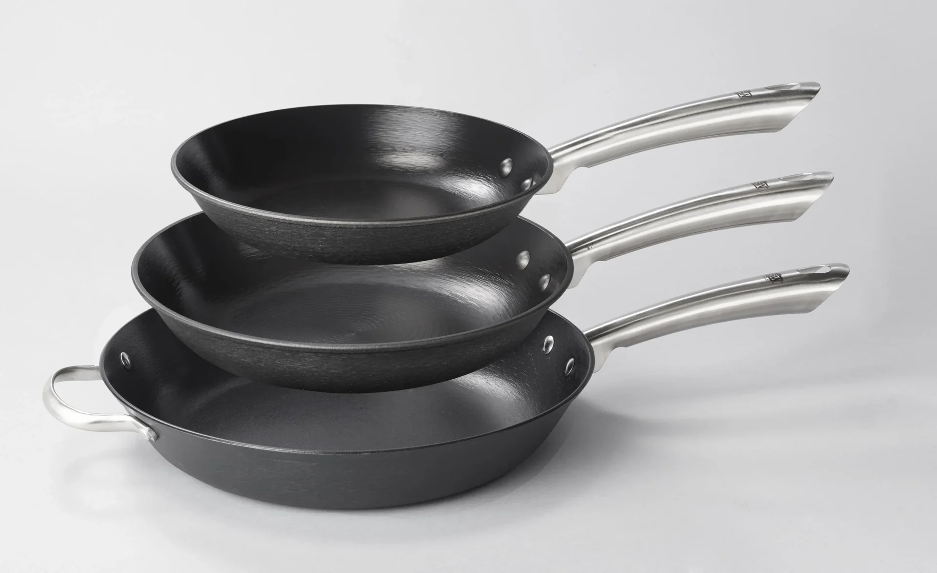 Gusseisen-Bratpfanne "professionell", Ø 24 cm - 1