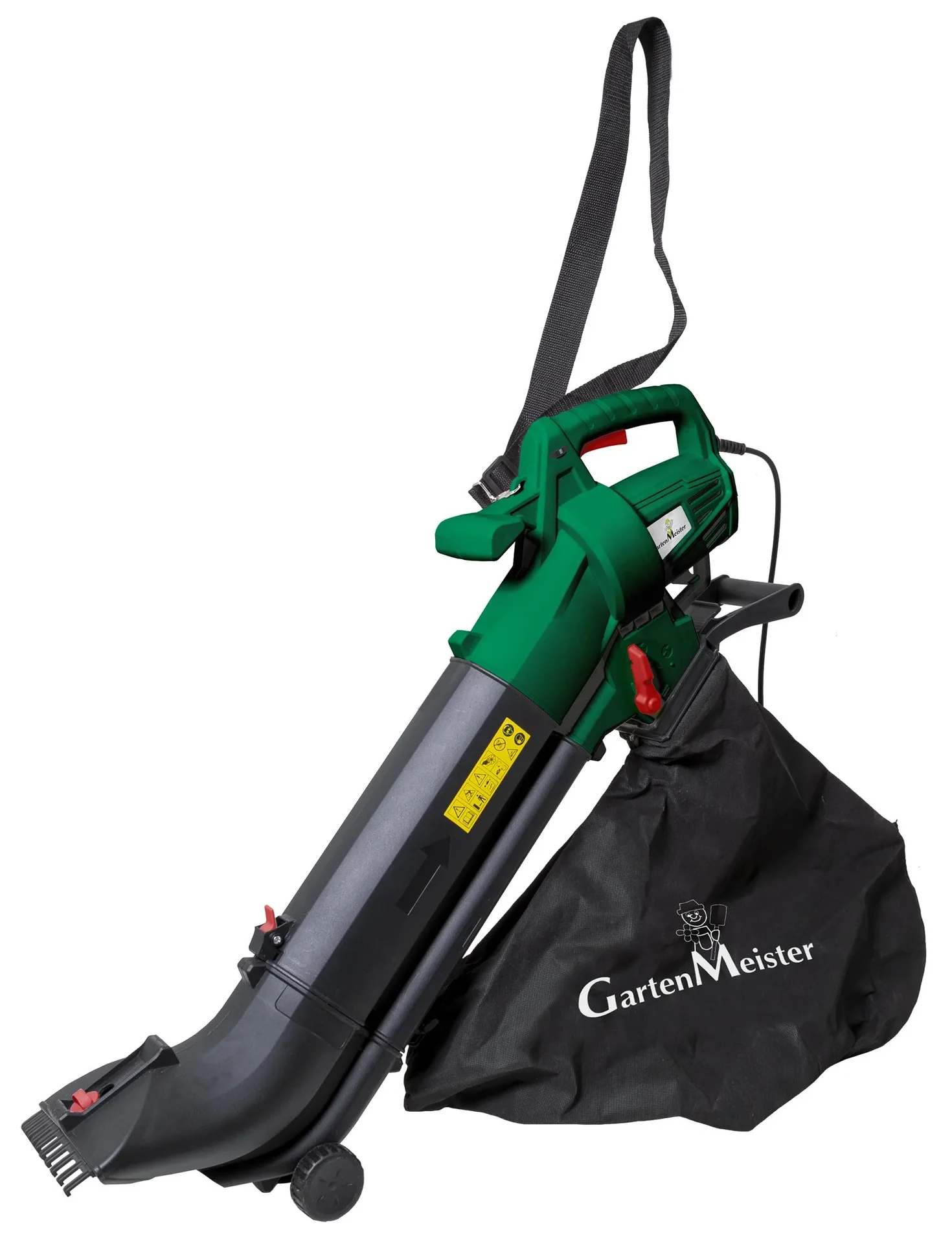 Set Elektro-Laubsauger "GM-LS 3000", 3000 Watt + Sicherheits-Arbeitsgurt - 4