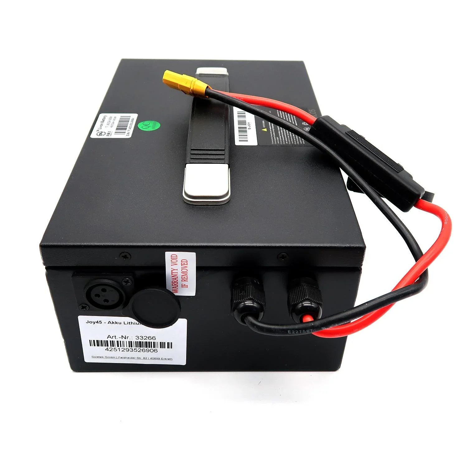 Lithium-Ionen-Akku mit BMS 48V 20Ah, Ersatz-Akku für Elektroroller E-Scooter E-Joy 45 - 3