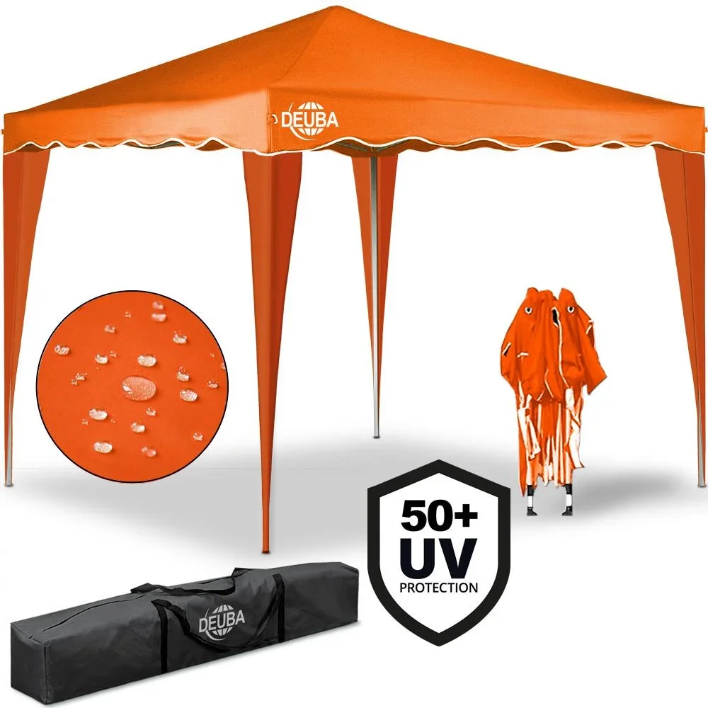 Faltpavillon Capri - Popup 3x3m orange - 2