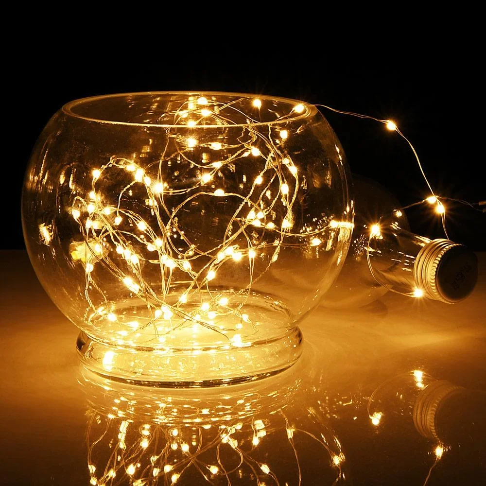 Weihnachtsbeleuchtung - 20 LED - Warmweiß - 95 cm - 2