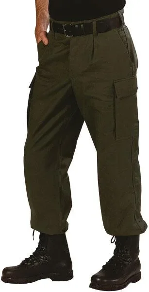 Original Bundeswehr Feldhose, oliv, Gr.110 - 0