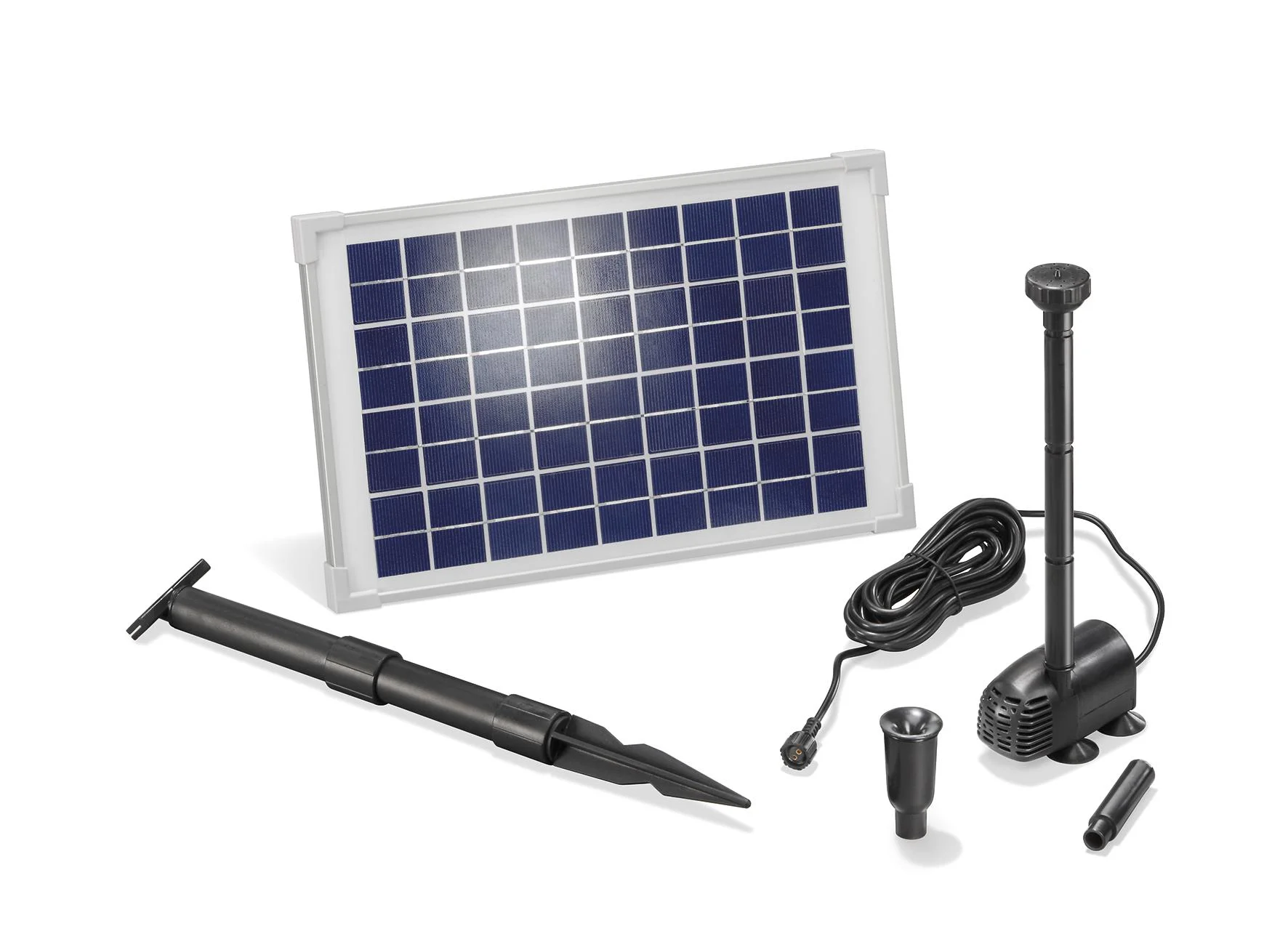 Solarpumpensystem "Splash" mit 10 W Solarmodul, 610 l/h, max. 150 cm - 0