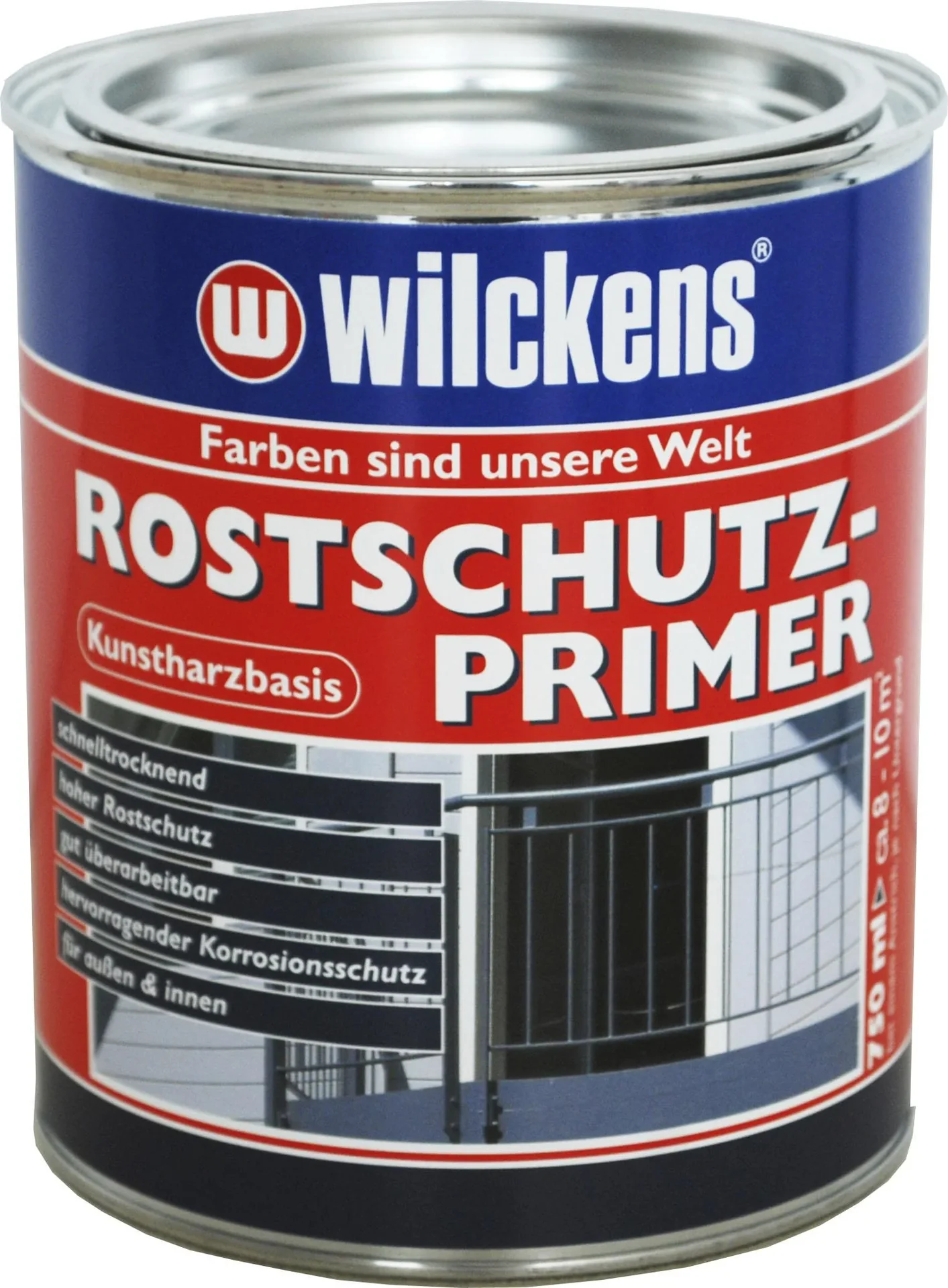 Rostschutzprimer Grau 750 ml - 0