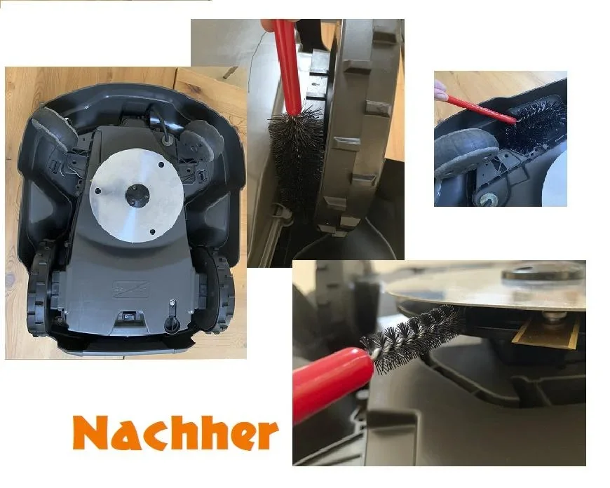 Bürstenset für Rasenmäher und Robotmäher - 0