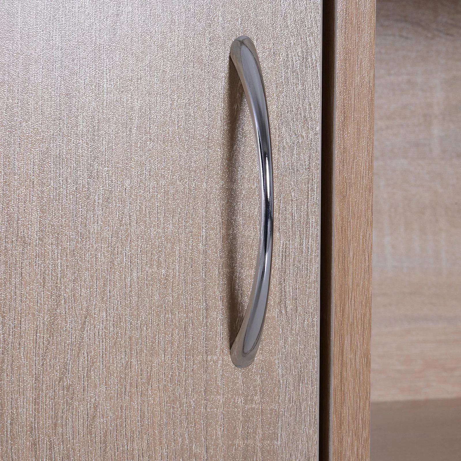 6 Fächer Bücherregal Standregal Raumteiler Dekoregal Schrank Holz Natur 61,5 x 29,5 x 80 cm - 2