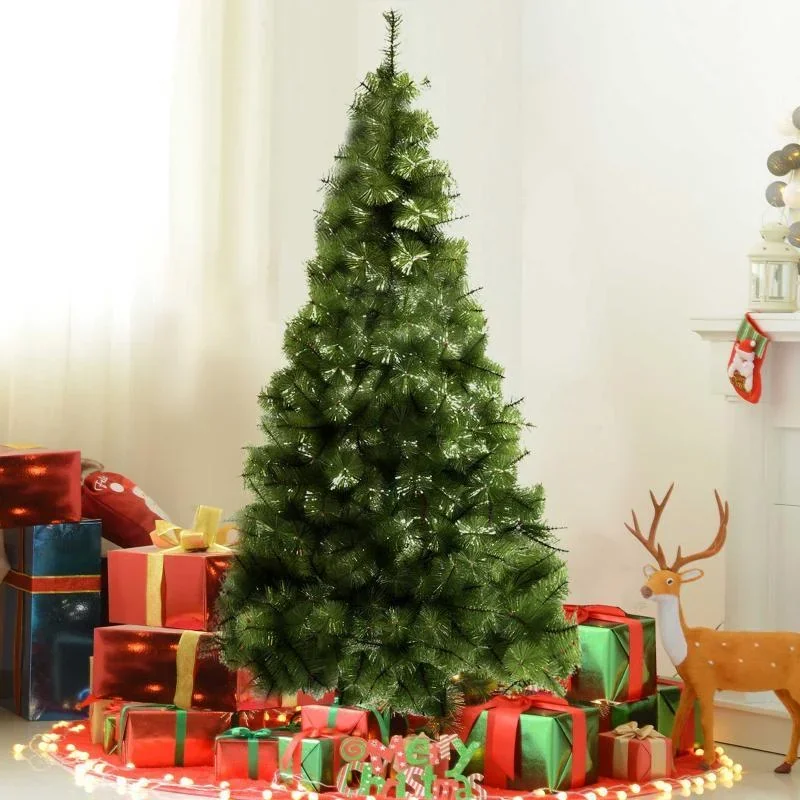 Künstlicher Weihnachtsbaum 2,1 m Christbaum Tannenbaum 505 Äste - 3