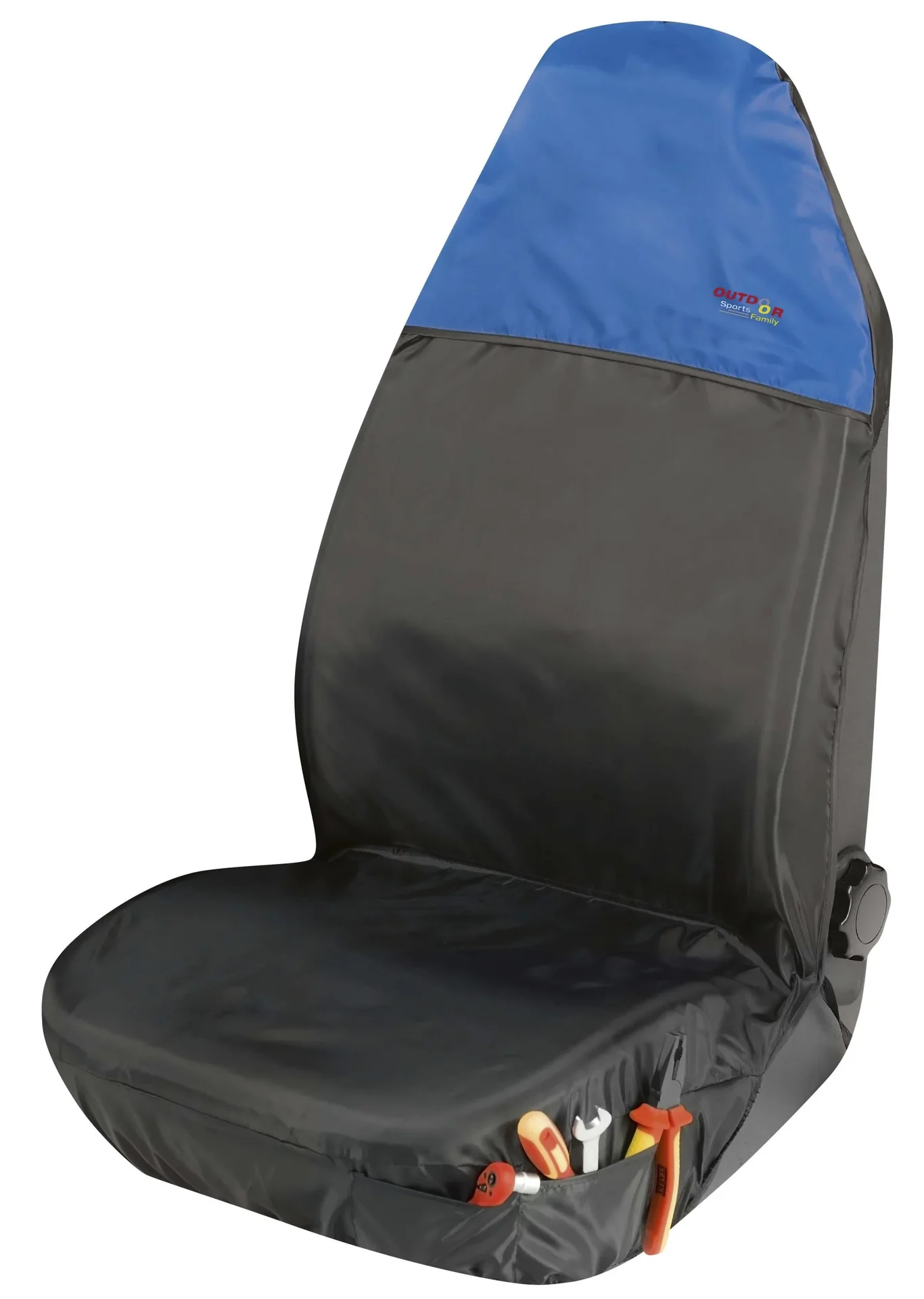 Universal Polsterschutz, blau/ schwarz, 1 Stück - 0