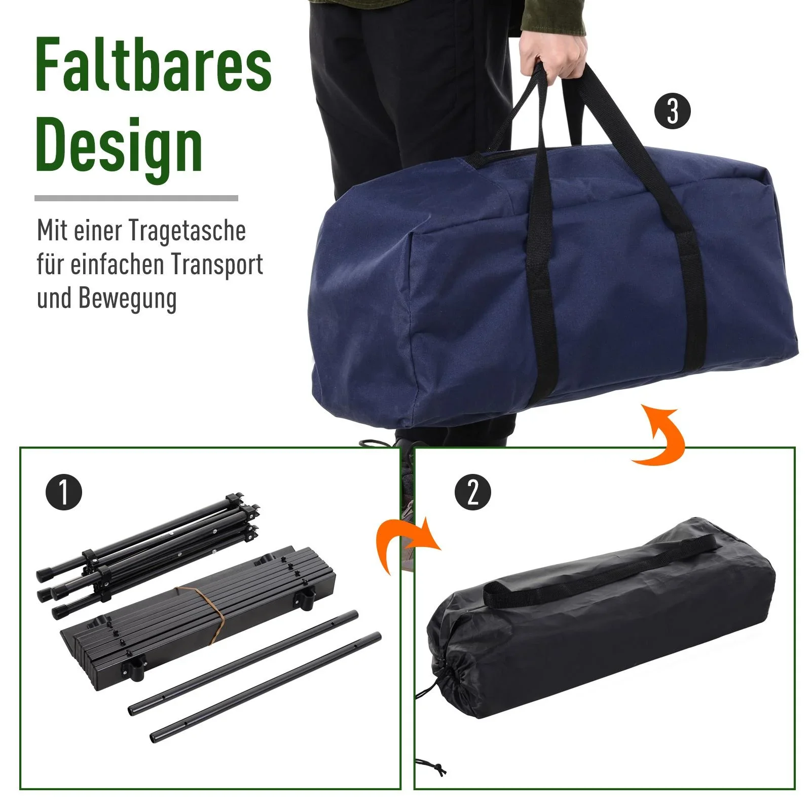Campingmöbel mit Tragtasche - 2