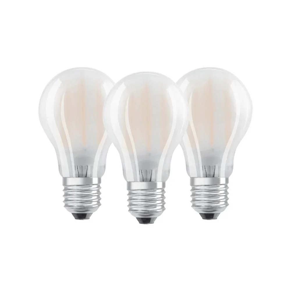 BASE RETRO LED Tropfenlampe mit 4 Watt, E14, warmweiß, matt - 3 Stück - 2