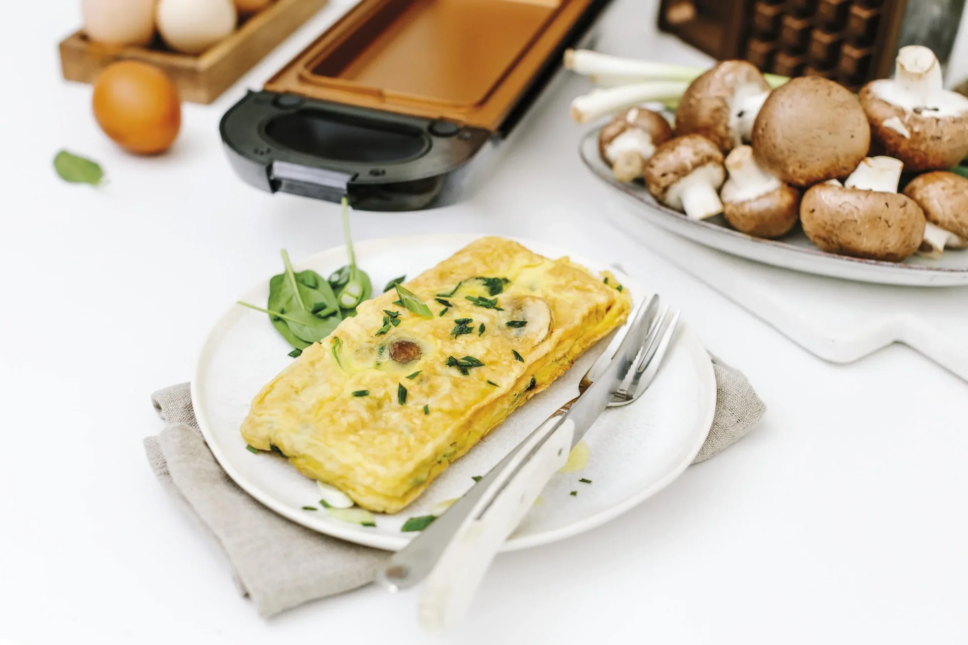 Copperline Flipswitch Multifunktionsgrill, 800 W inklusive Rezeptheft - 5