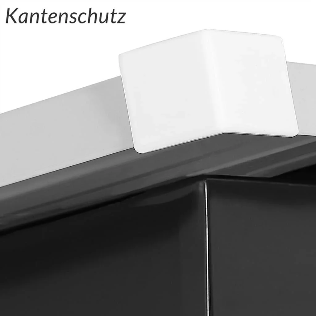Gartenhaus - 2,52m³ - Metall - anthrazit - 162 x 86 x 181cm - 3