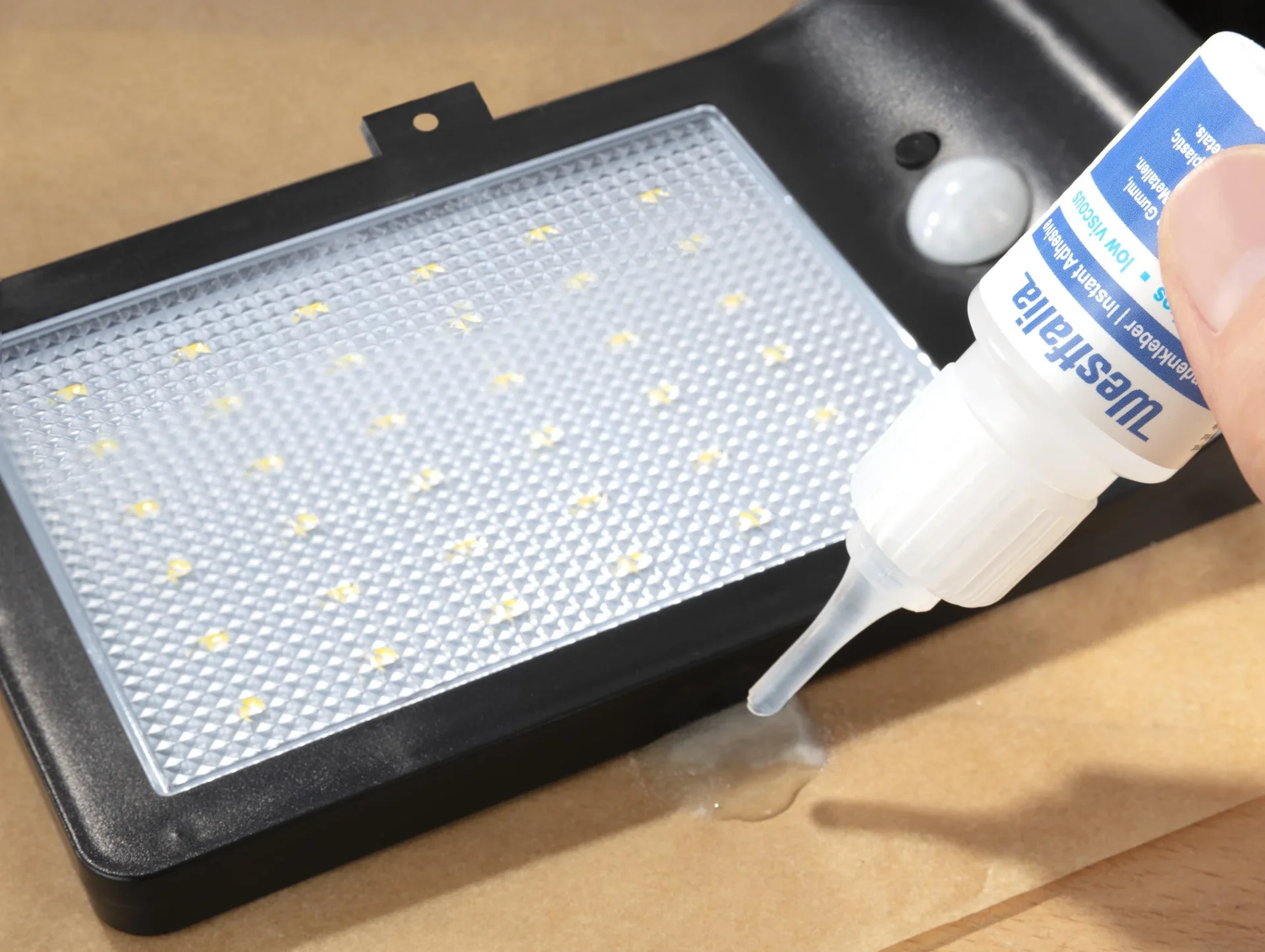 Sekundenkleber + Füllstoff - Set - 2