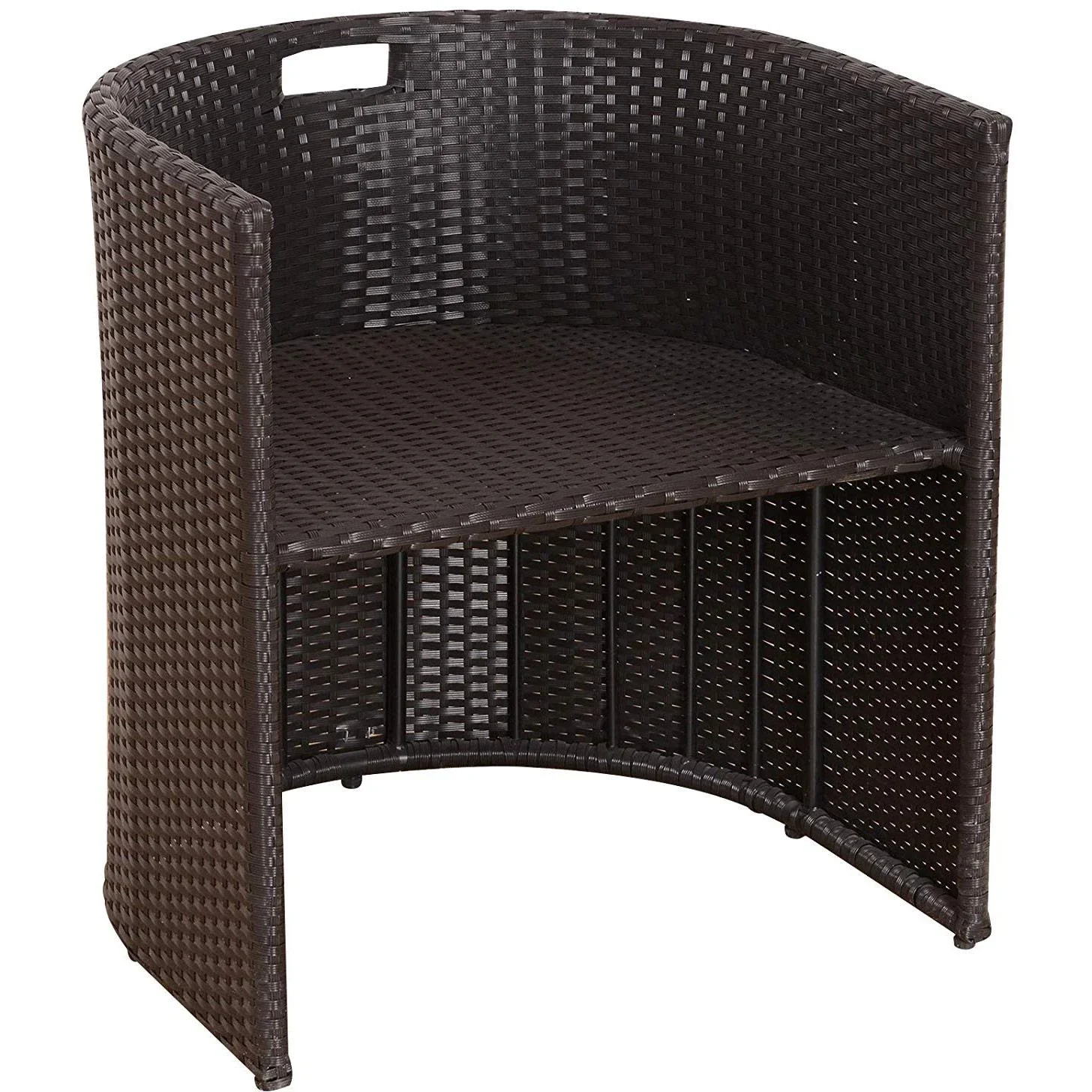 Polyrattan Gartenmöbel als 7-teiliges Set - 7