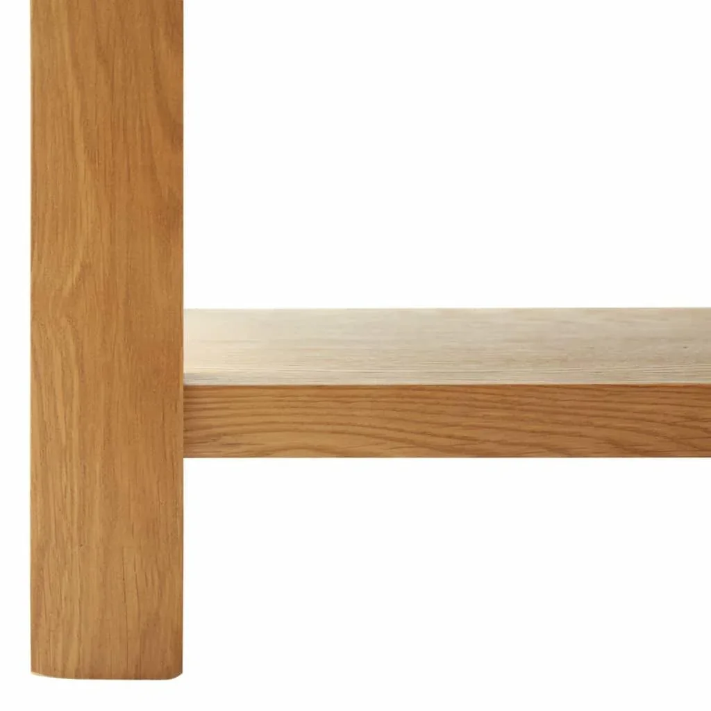Couchtisch 90x45x40 cm Eiche massiv - 0