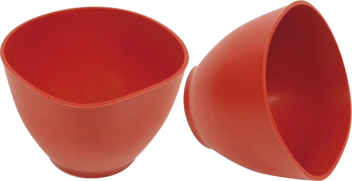 Gips-Anrührbecher, rot - 0