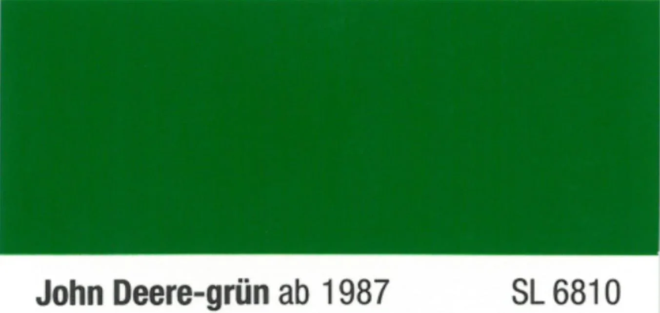 Schlepper- und Landmaschinenlackspray John Deere grün 87 SL6810, ab 1987 - 0