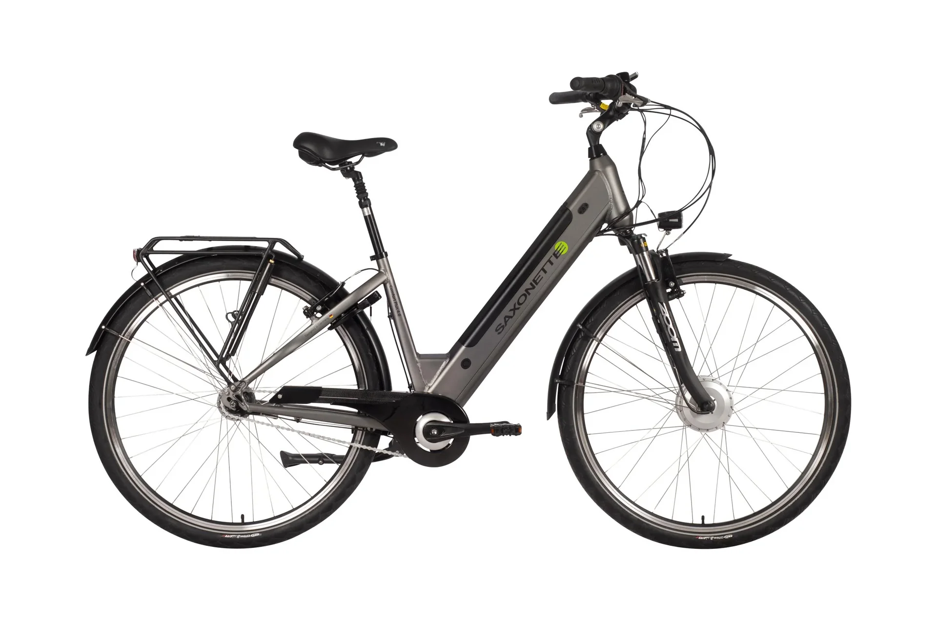 Unisex City E-Bike, 28 Zoll, Rahmenhöhe 45 cm, 7-Gang Nabenschaltung, silber, Hamburg - 9