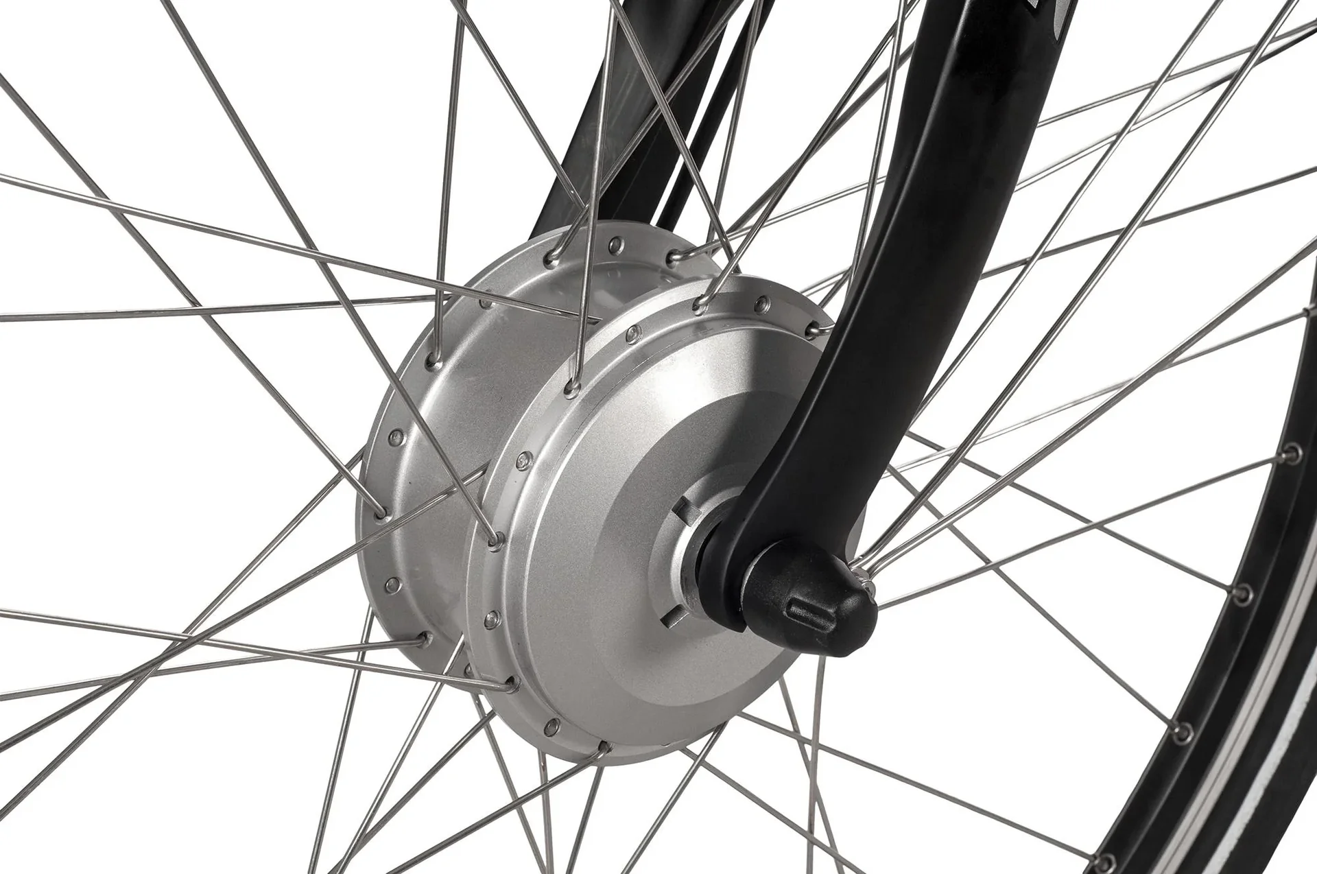 Unisex City E-Bike, 28 Zoll, Rahmenhöhe 45 cm, 7-Gang Nabenschaltung, silber, Hamburg - 10