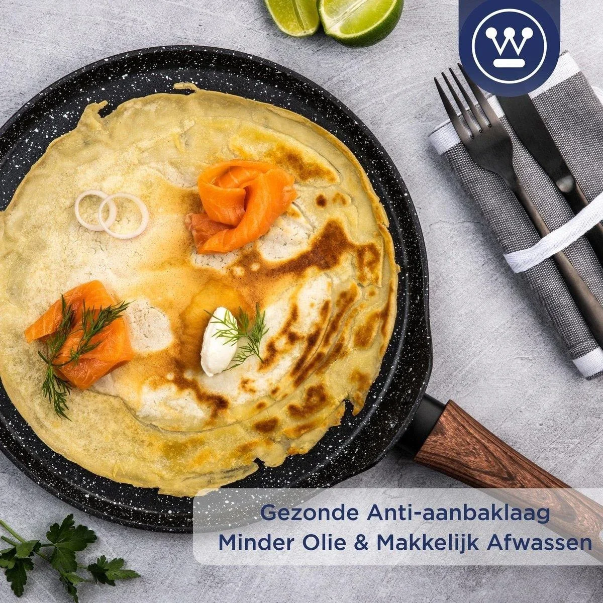 Performance Series Töpfe und Pfannen - Bratpfanne Sonderedition 24 cm + Pfannkuchenpfanne Sonderedition 28 cm - Schwarz - 5