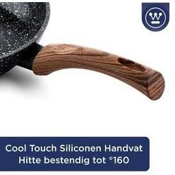 Performance Series Töpfe und Pfannen - Bratpfanne Sonderedition 24 cm + Pfannkuchenpfanne Sonderedition 28 cm - Schwarz - 6