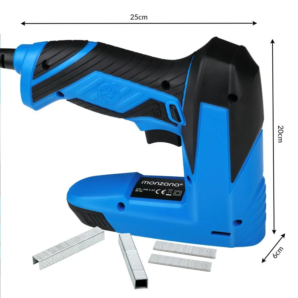 Elektrotacker - inkl. 400 Klammern + 100 Nägel - 2