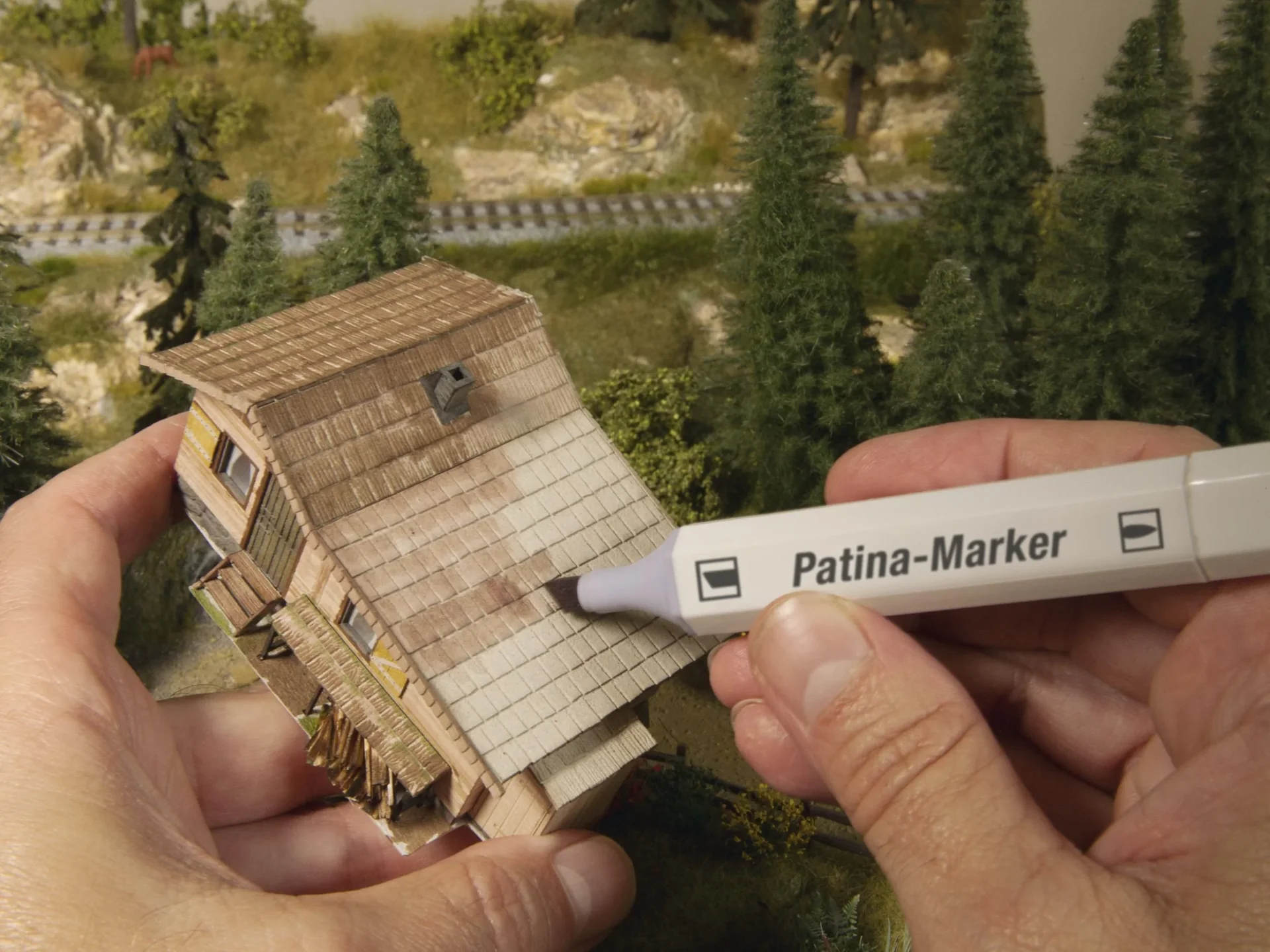 Patina-Marker für Modelle, 6 Stück - 0