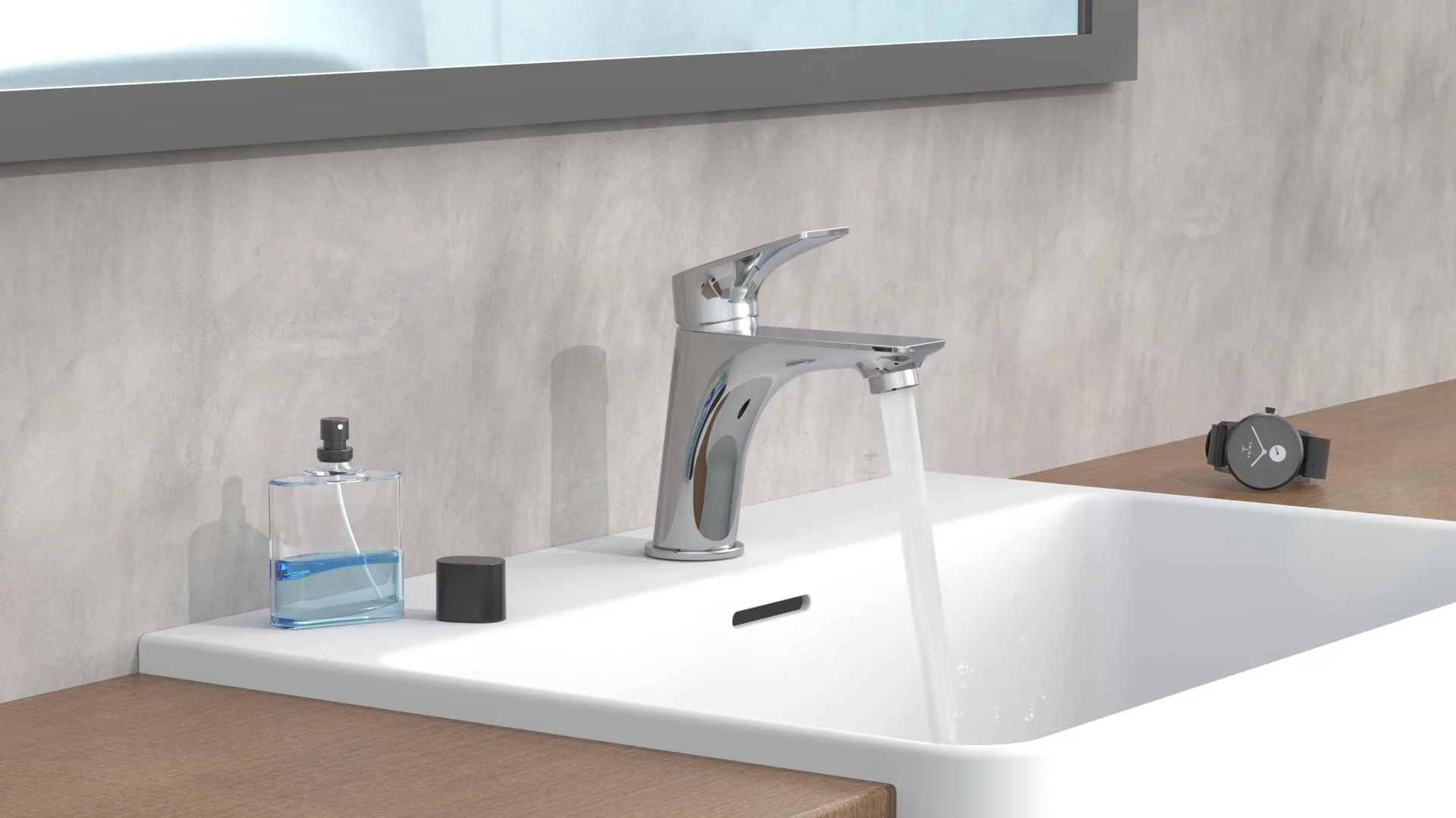 Waschtischarmatur "BOSTON", Chrom - 2