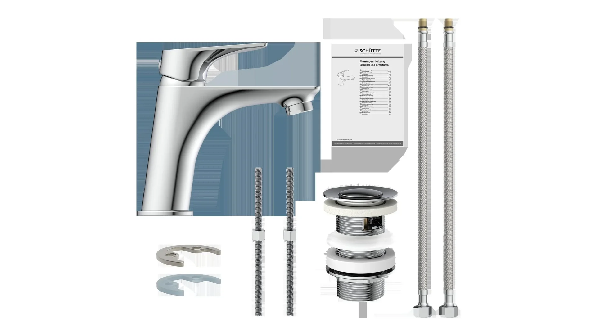 Waschtischarmatur "BOSTON", Chrom - 3