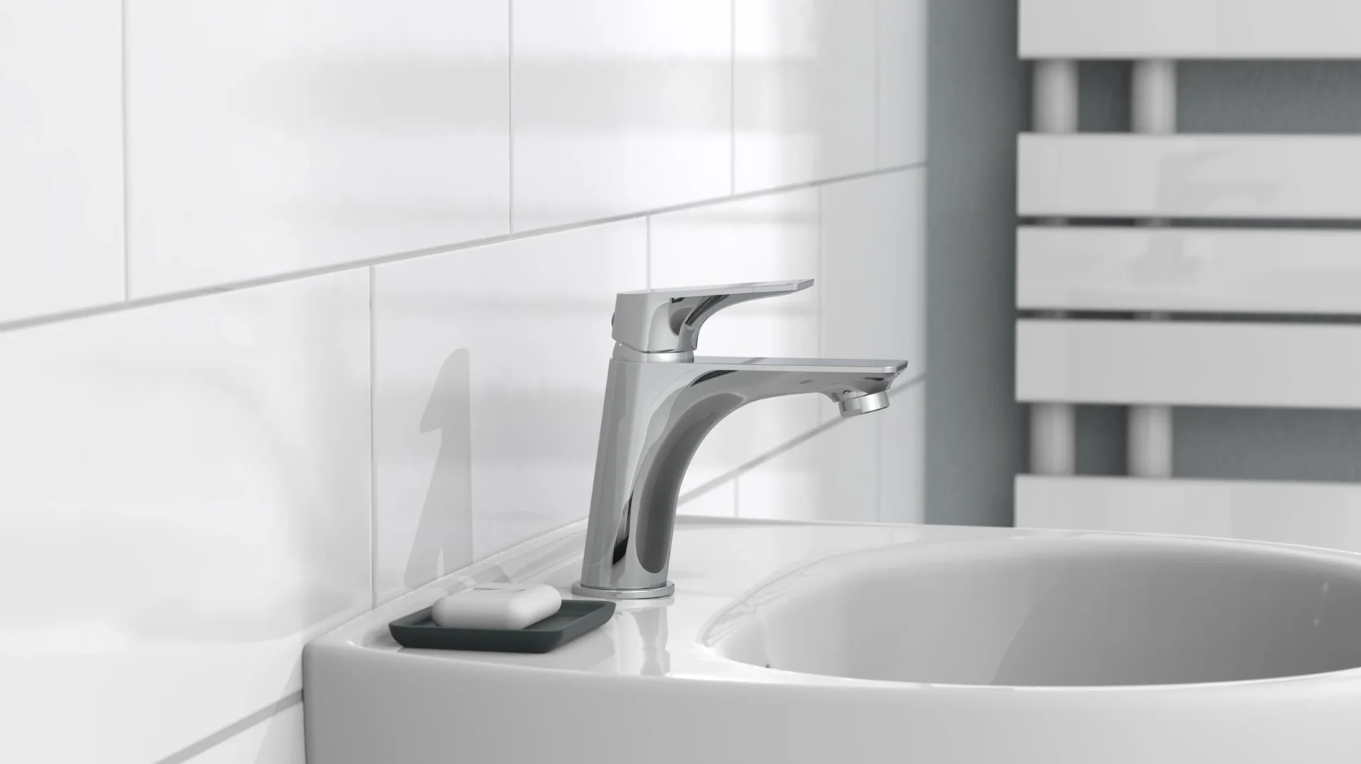 Waschtischarmatur "BOSTON", Chrom - 7