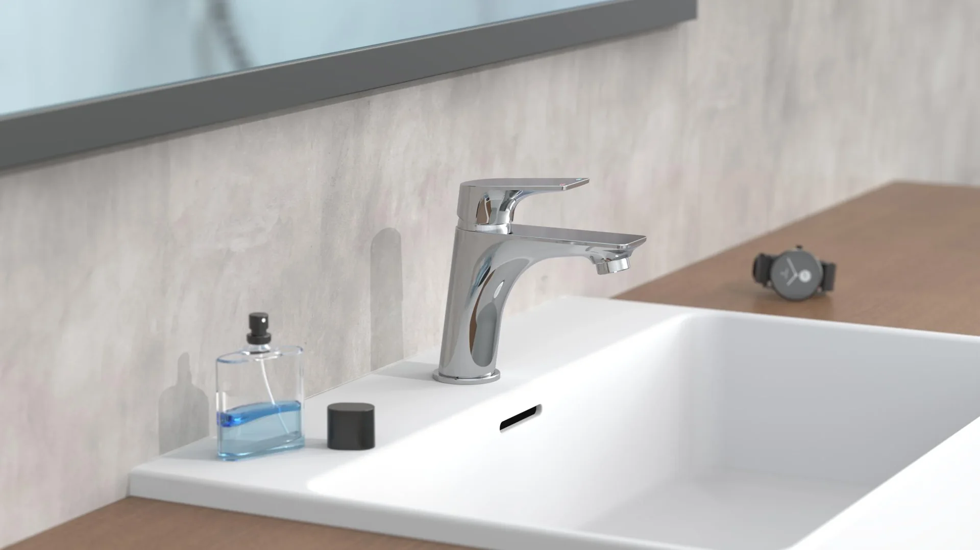 Waschtischarmatur "BOSTON", Chrom - 10