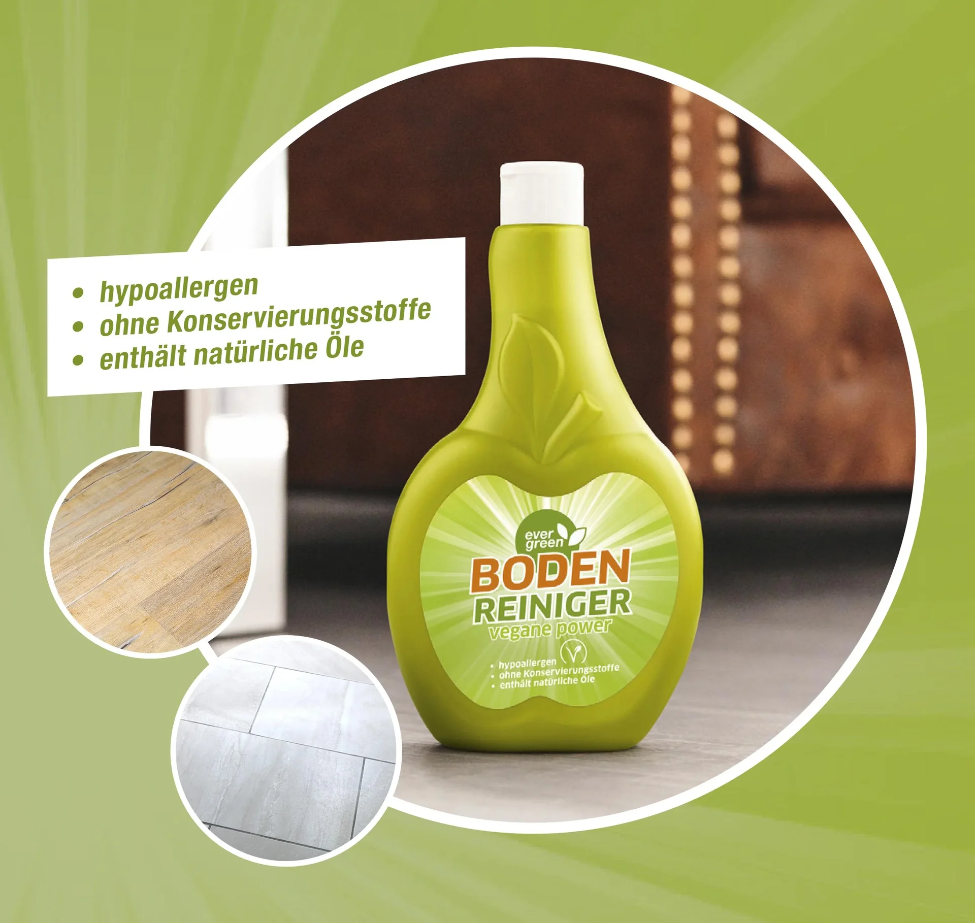 Bodenreiniger, vegan, 500ml - 1