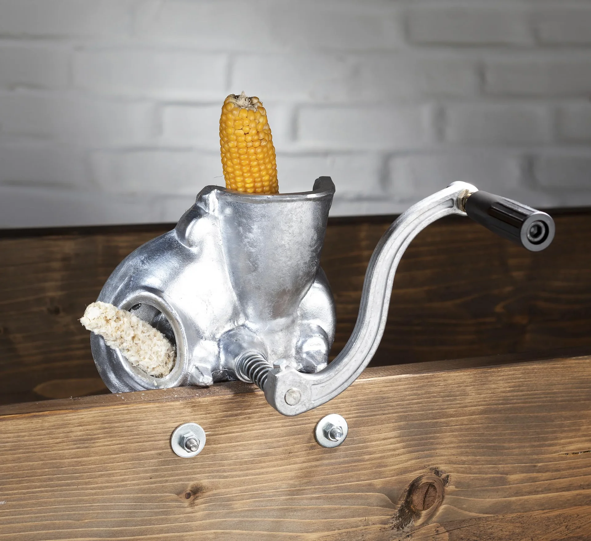 Mais Entkörnungsmaschine, handbetrieben - unentbehrlich für Jäger + Geflügelhalter - 0