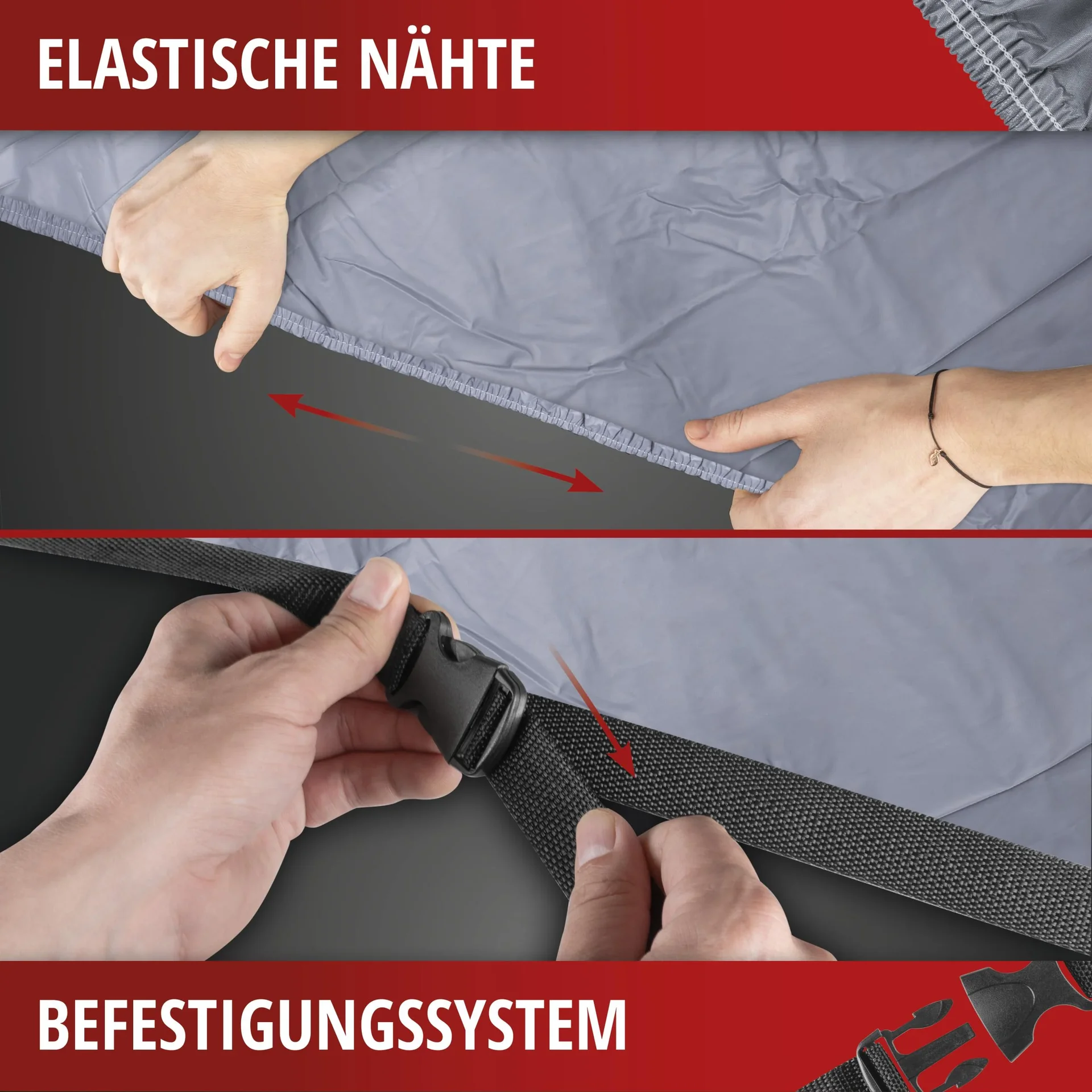 Motorradgarage Scooter - Grösse S - 185 x 90 x 110 cm - PVC - 4