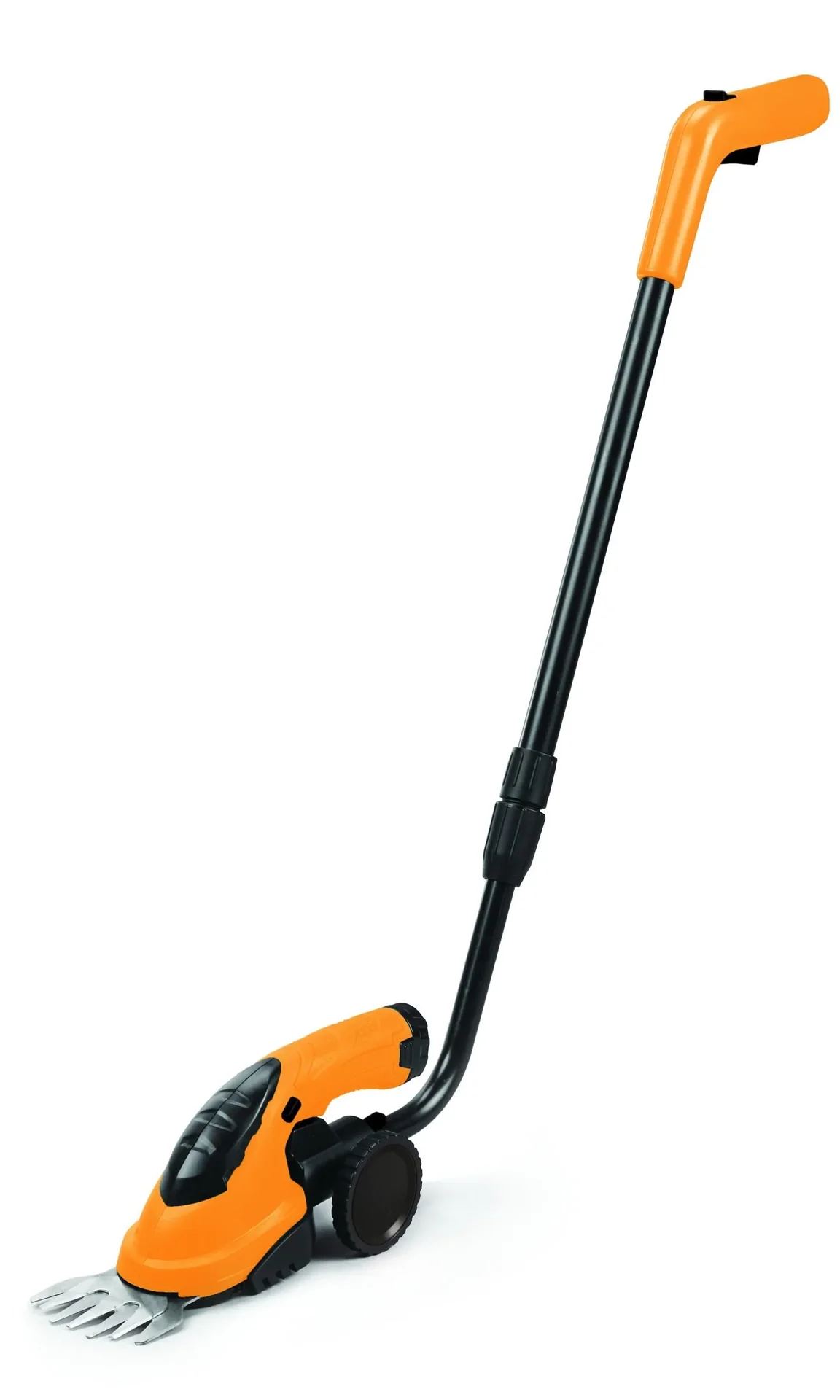 Akku Gras und Strauchschere 3,6 V Li-Ion inklusive Fahrstock und Radsatz - 6