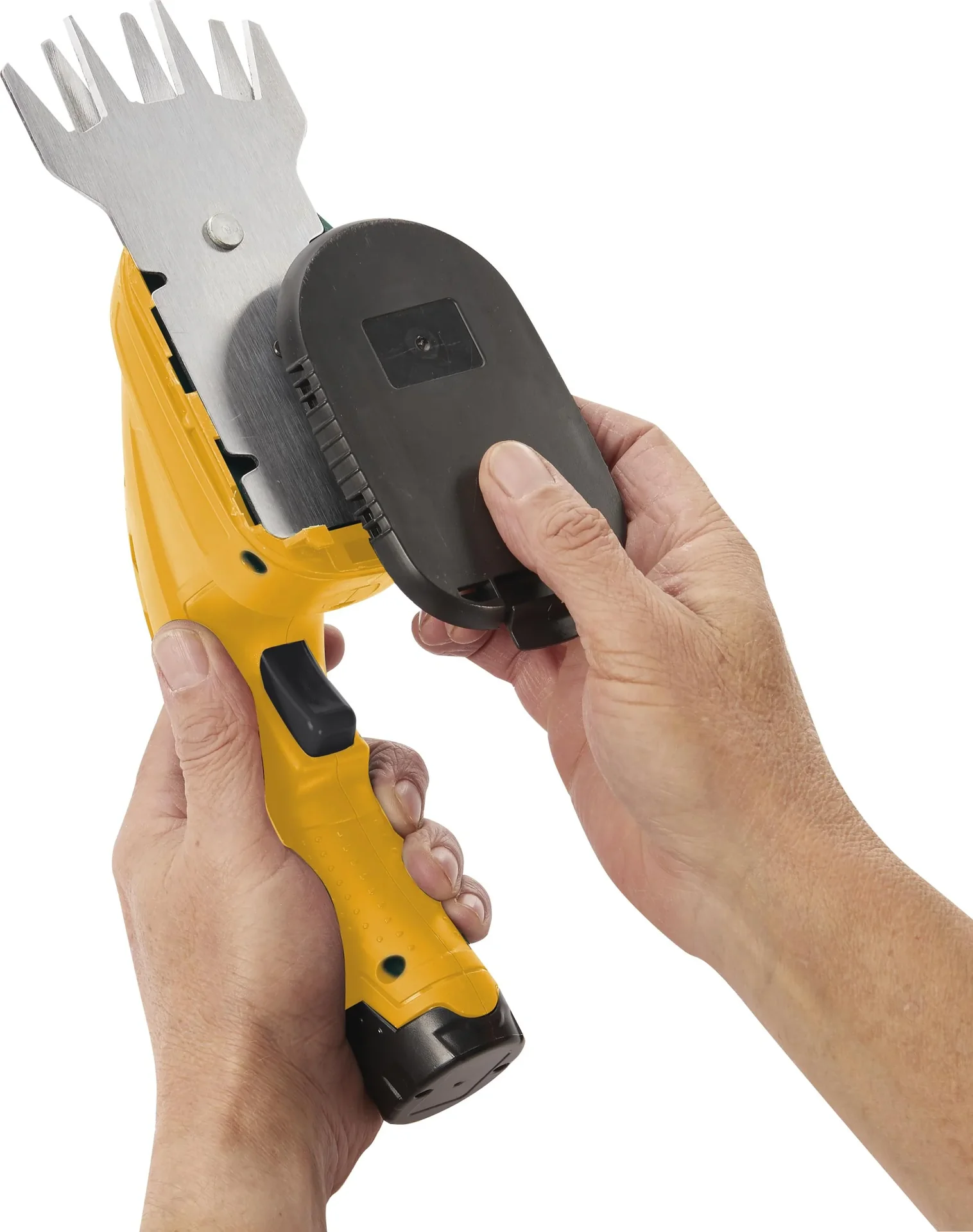 Akku Gras und Strauchschere 3,6 V Li-Ion inklusive Fahrstock und Radsatz - 10