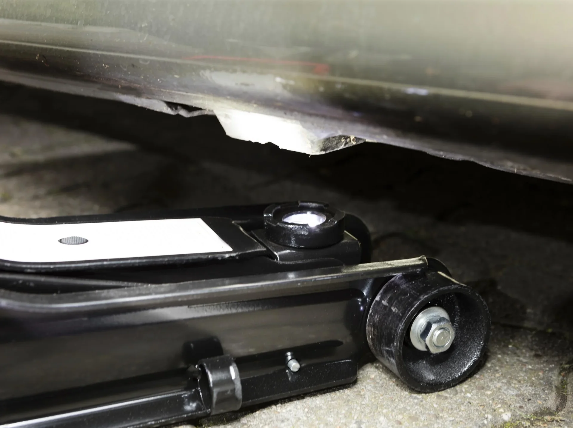 Flach - Rangierwagenheber 2,25 t - mit LED-Licht - 0