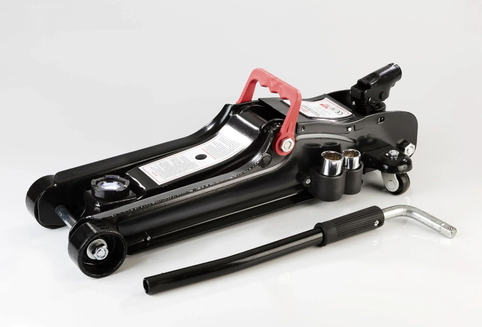 Flach - Rangierwagenheber 2,25 t - mit LED-Licht - 1