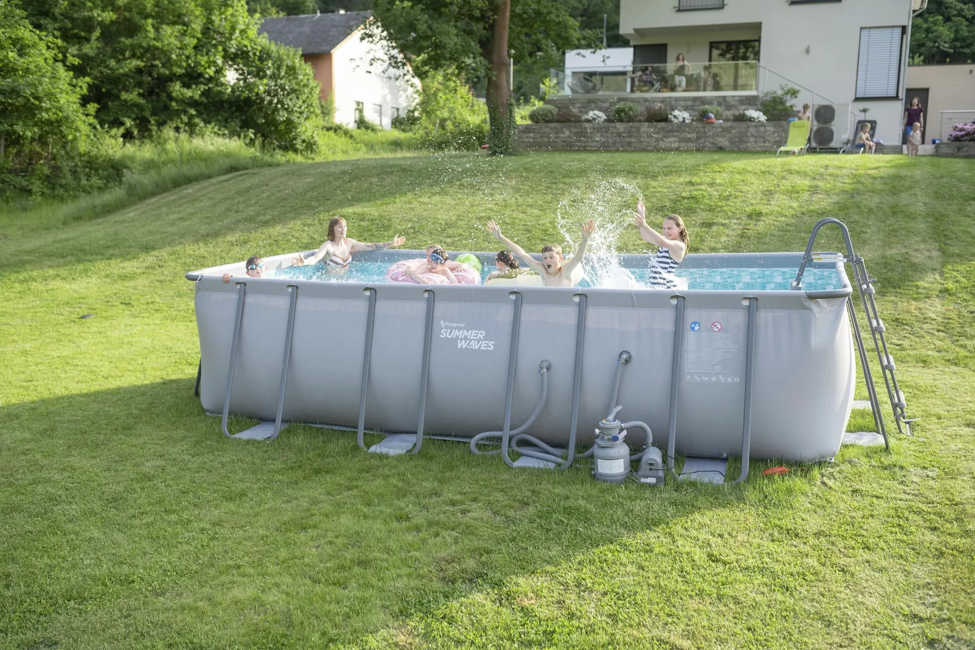 Elite Frame Pool 549 x 274 x 132 cm anthrazit - 5