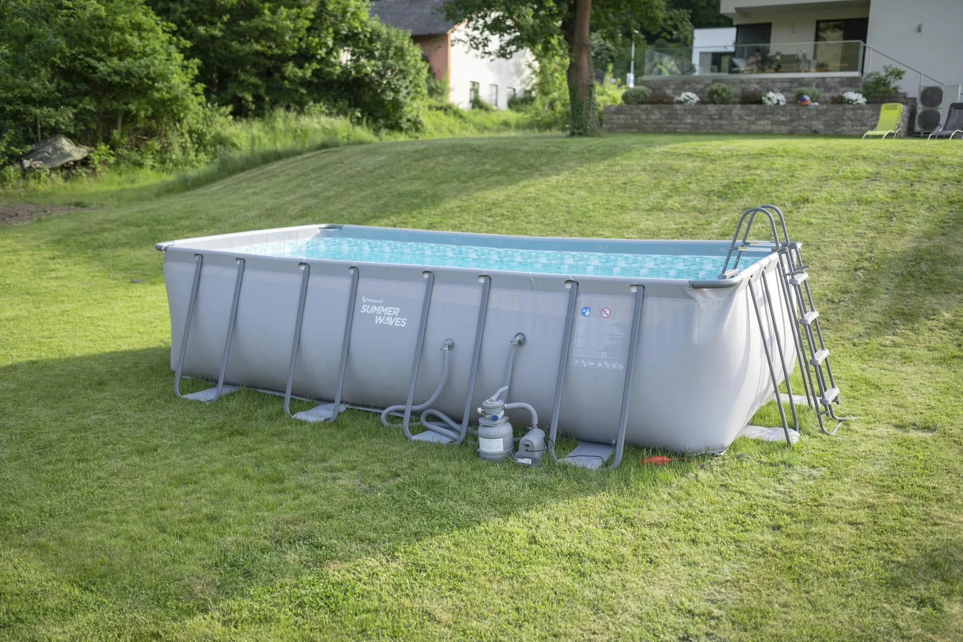 Elite Frame Pool 549 x 274 x 132 cm anthrazit - 8
