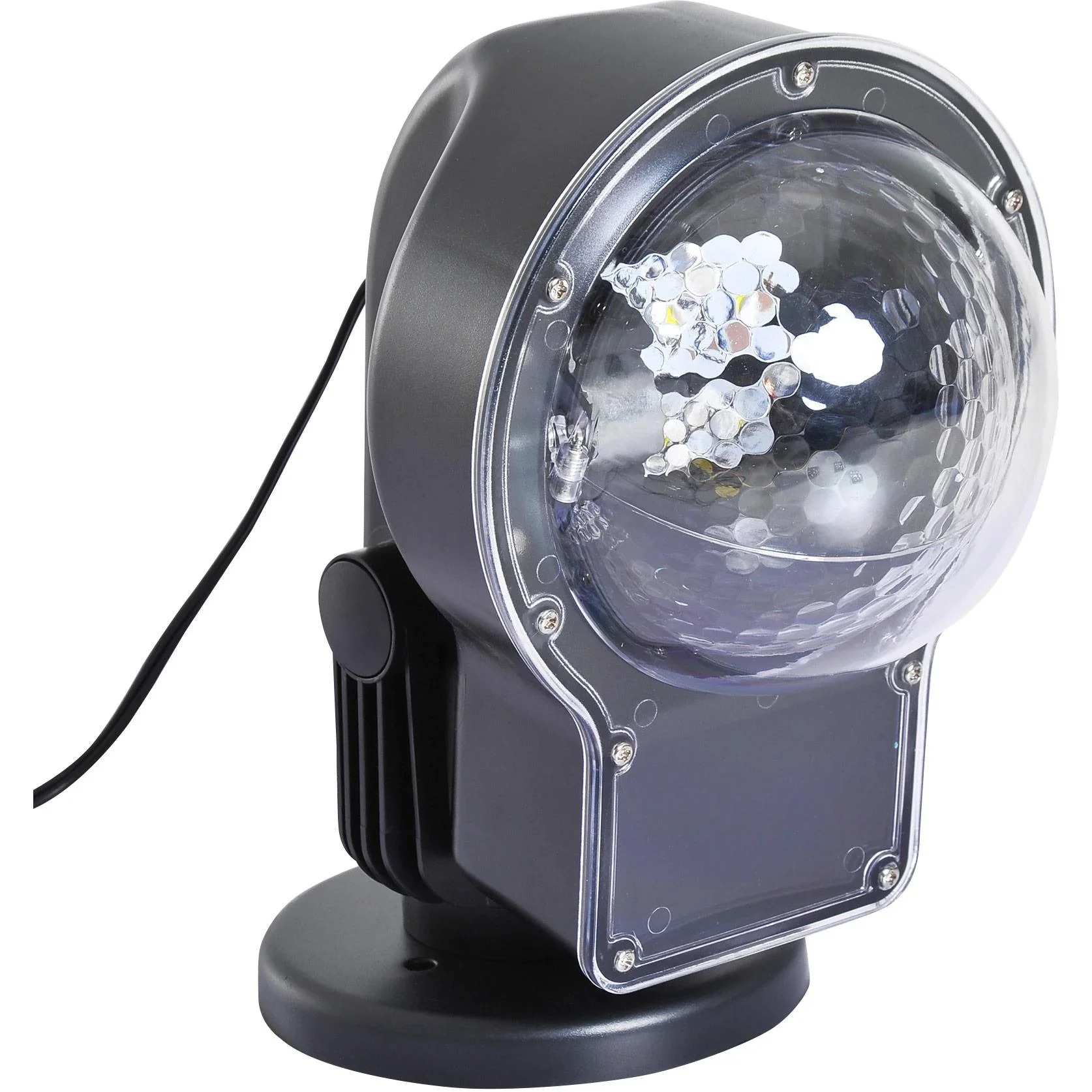 LED Projektor Lichter Lichteffekt Schneeflocke Weihnachten Schwarz - 4